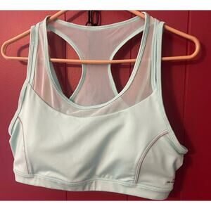 BCG Sports Bra Racer Back Mid Support Size XL Mint